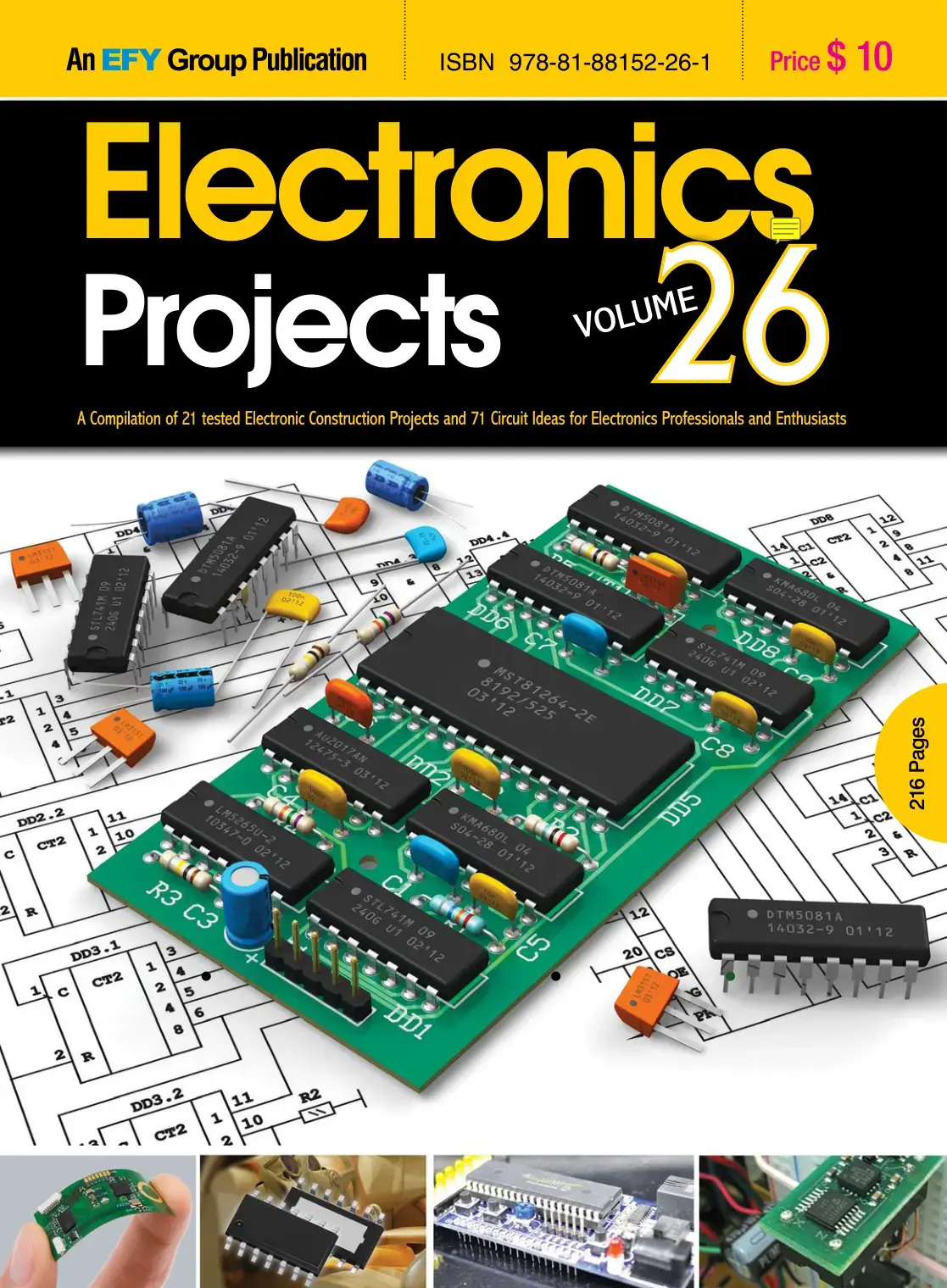 غلاف كتاب Electronics Projects 26
