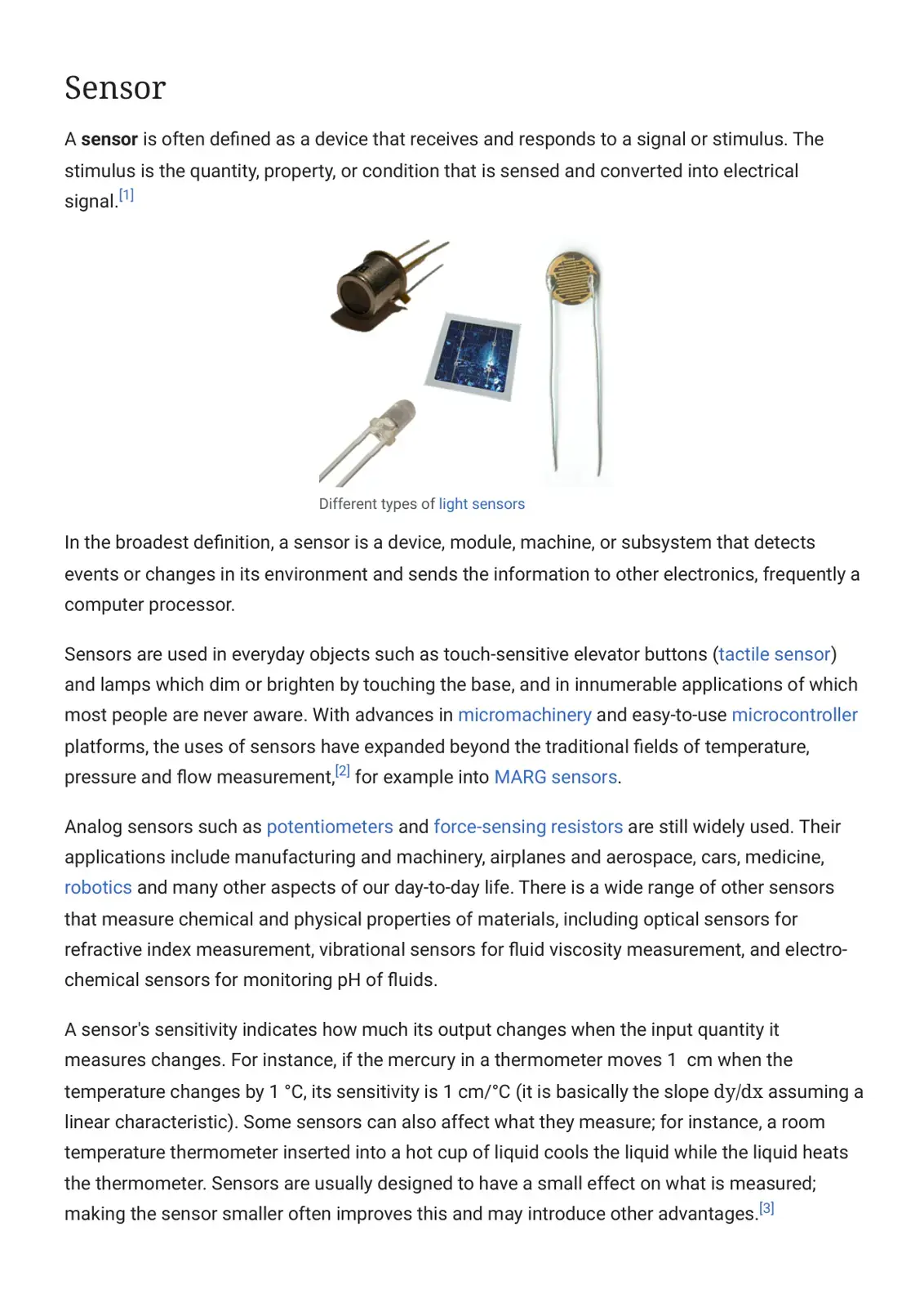 غلاف كتاب Sensor