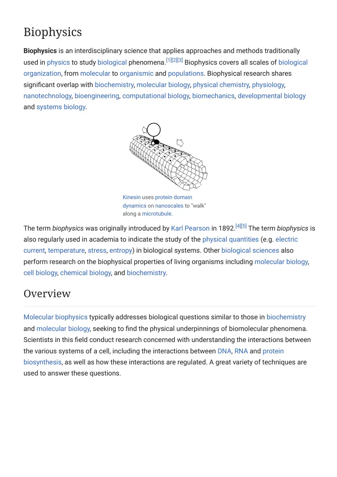 غلاف كتاب Biophysics