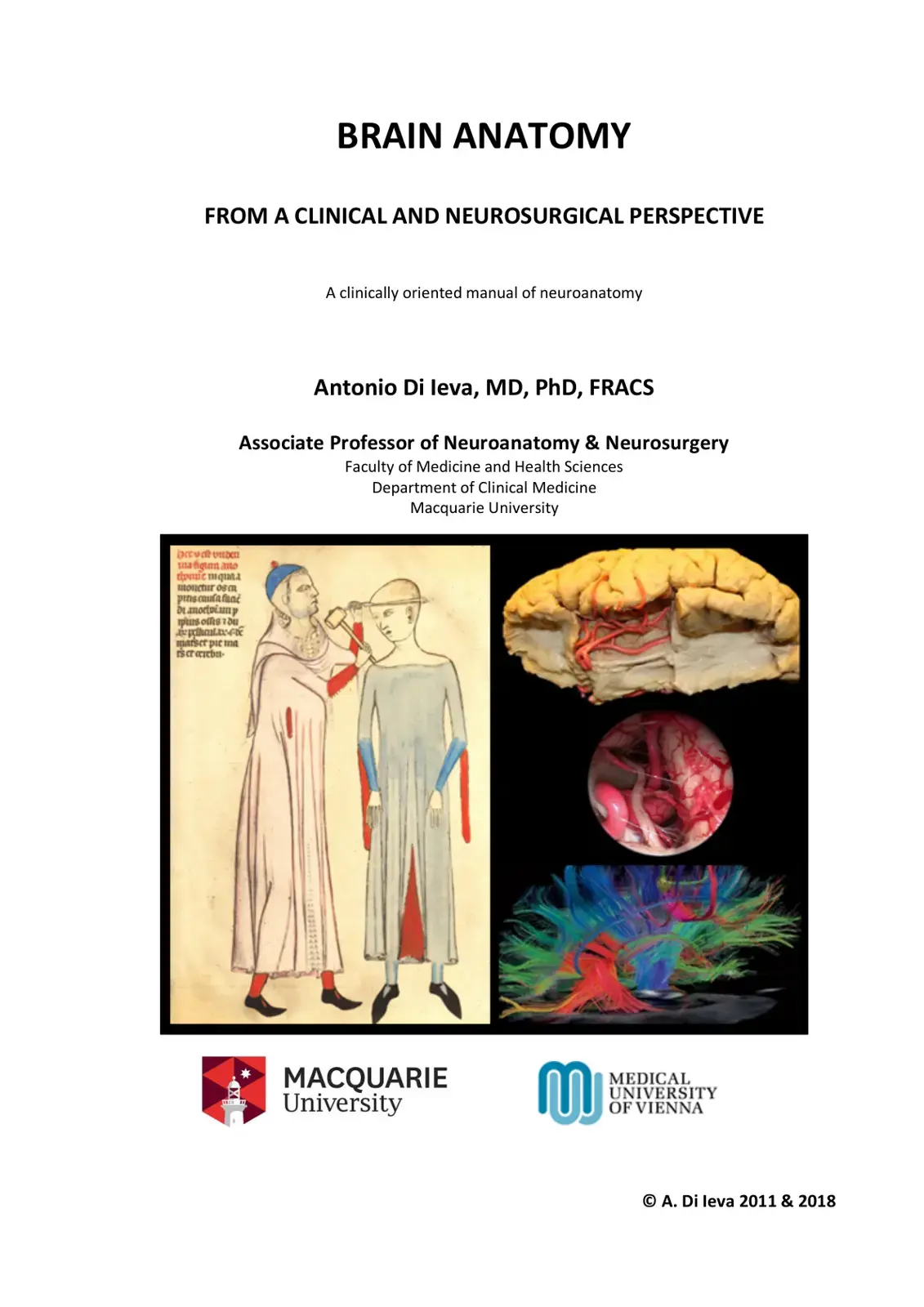 غلاف كتاب Brain Anatomy from a Clinical and Neurosurgical Perspective