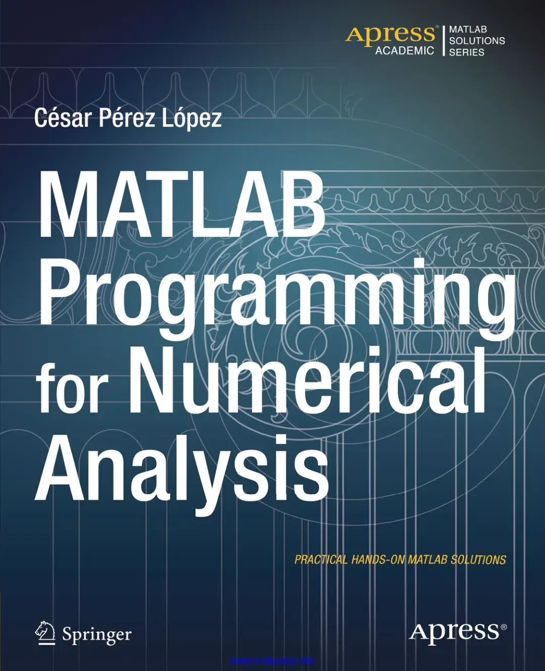 غلاف كتاب MATLAB Programming for Numerical Analysis