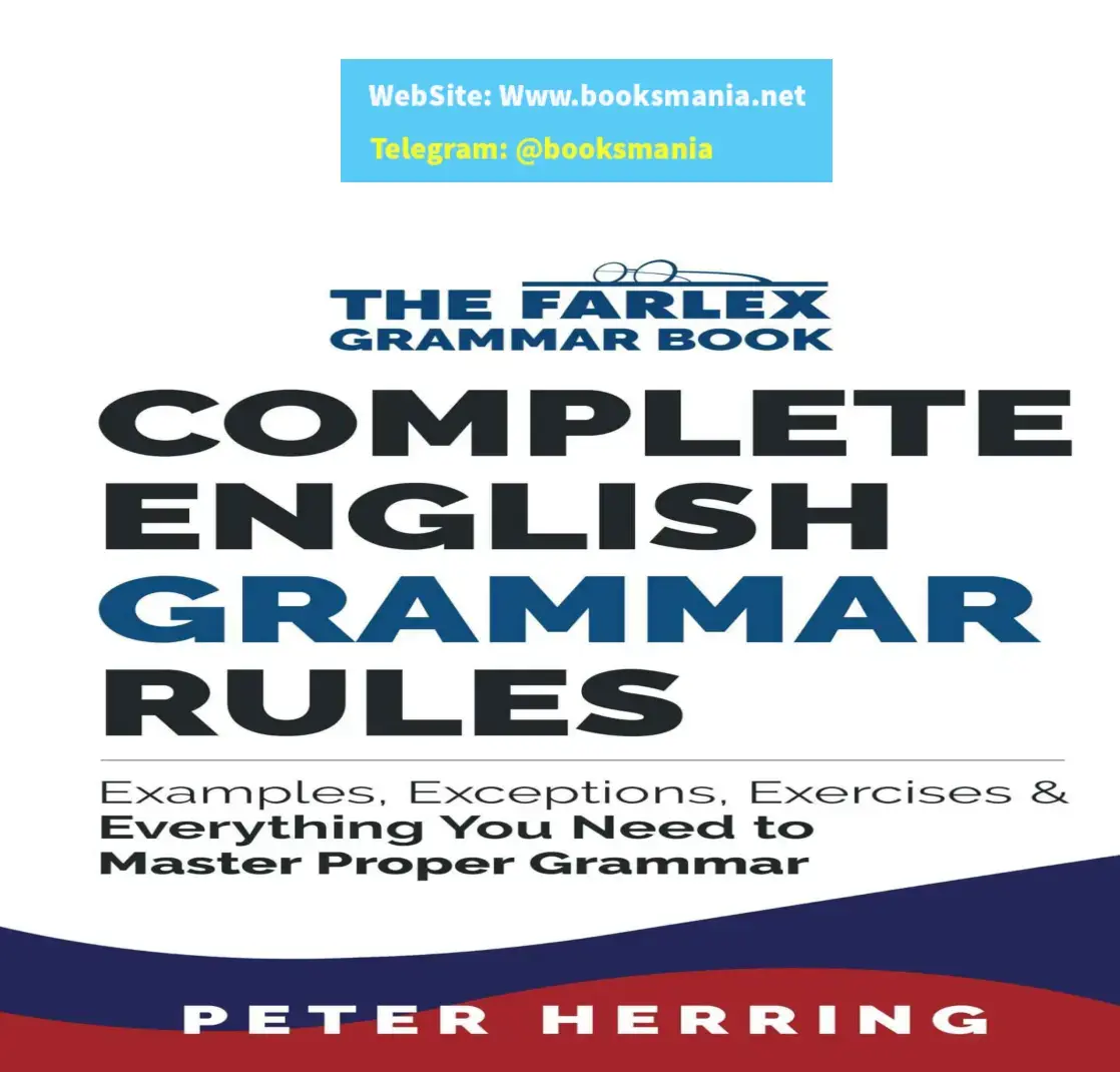 غلاف كتاب The Farlex Grammar Book