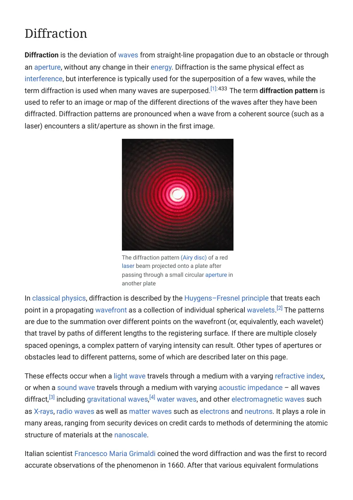 غلاف كتاب Diffraction