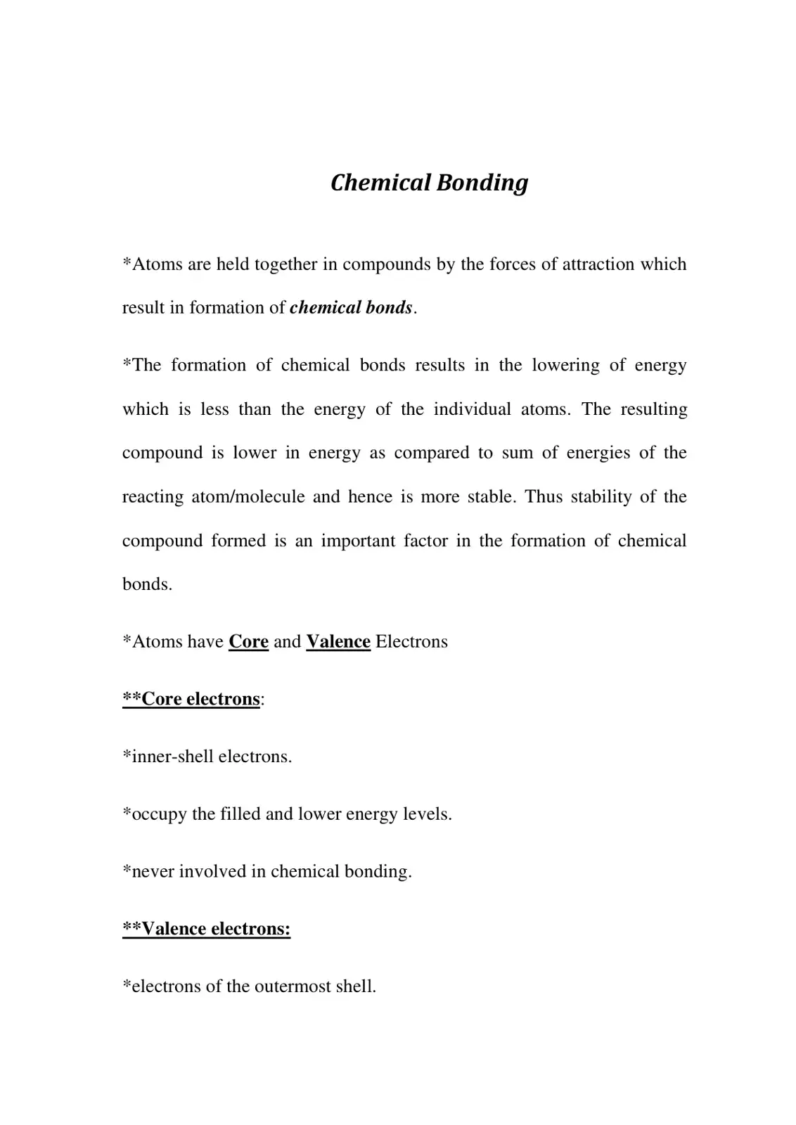 غلاف كتاب Chemical Bonding