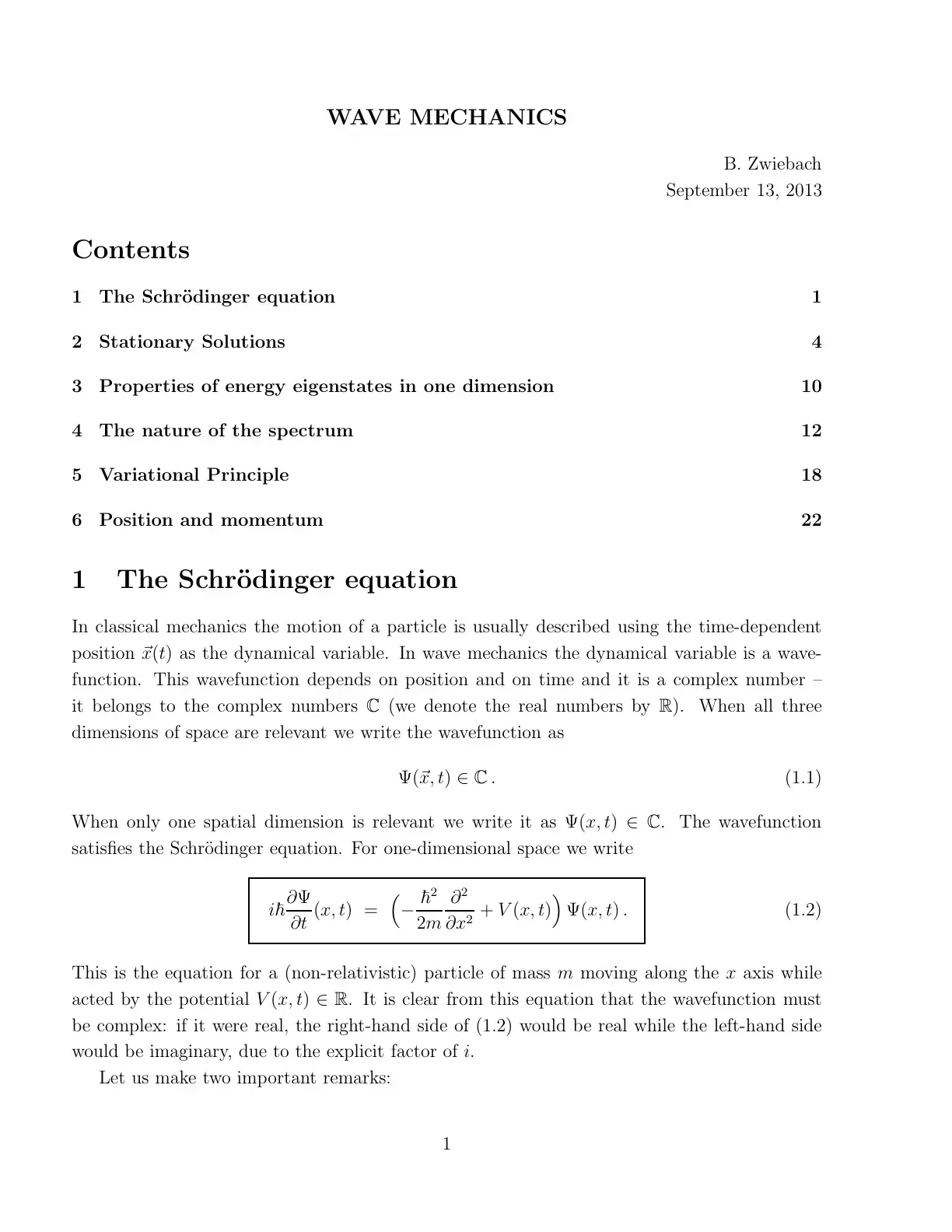 غلاف كتاب Wave Mechanics