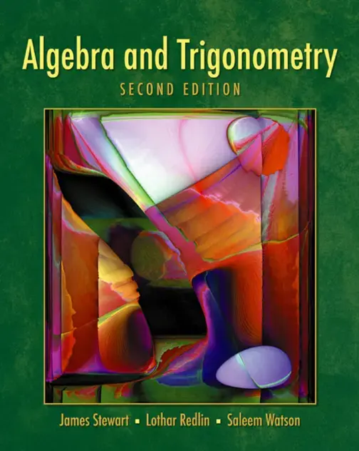 غلاف كتاب Algebra and Trigonometry
