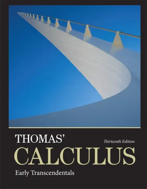 غلاف كتاب Thomas' Calculus Early Transcendentals