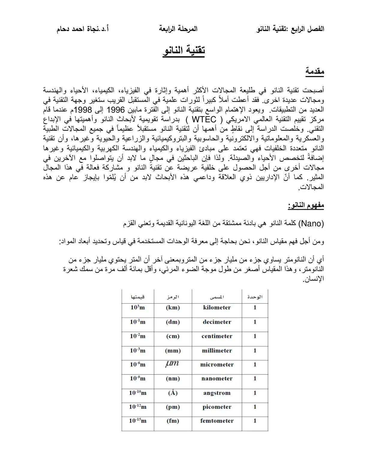 غلاف كتاب تقنية النانو