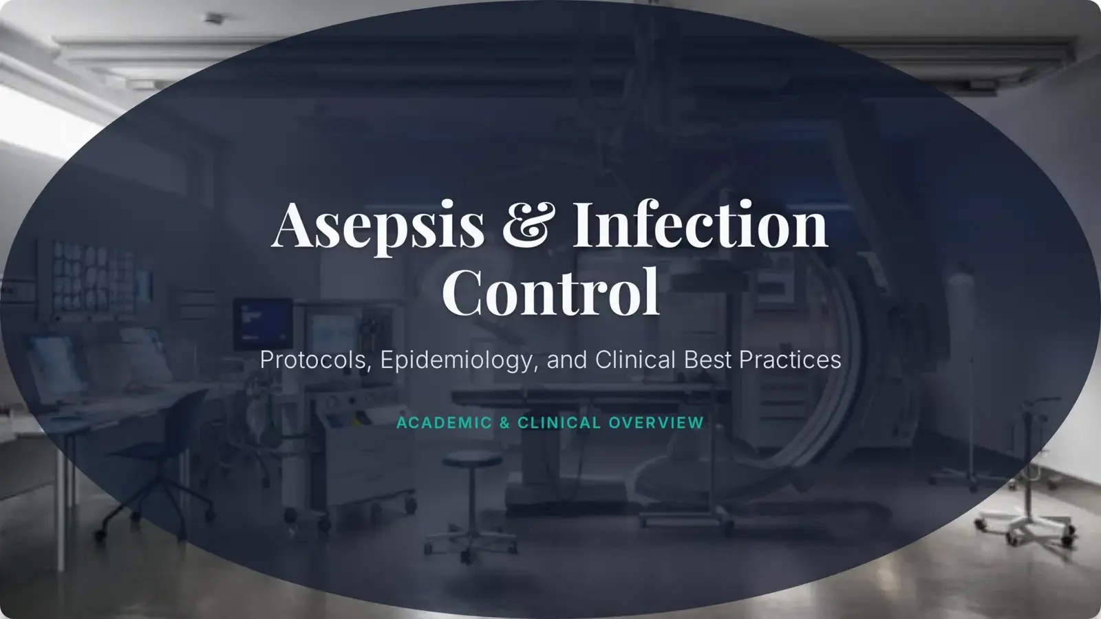 غلاف كتاب Asepsis & Infection Control: Protocols, Epidemiology, and Clinical Best Practices