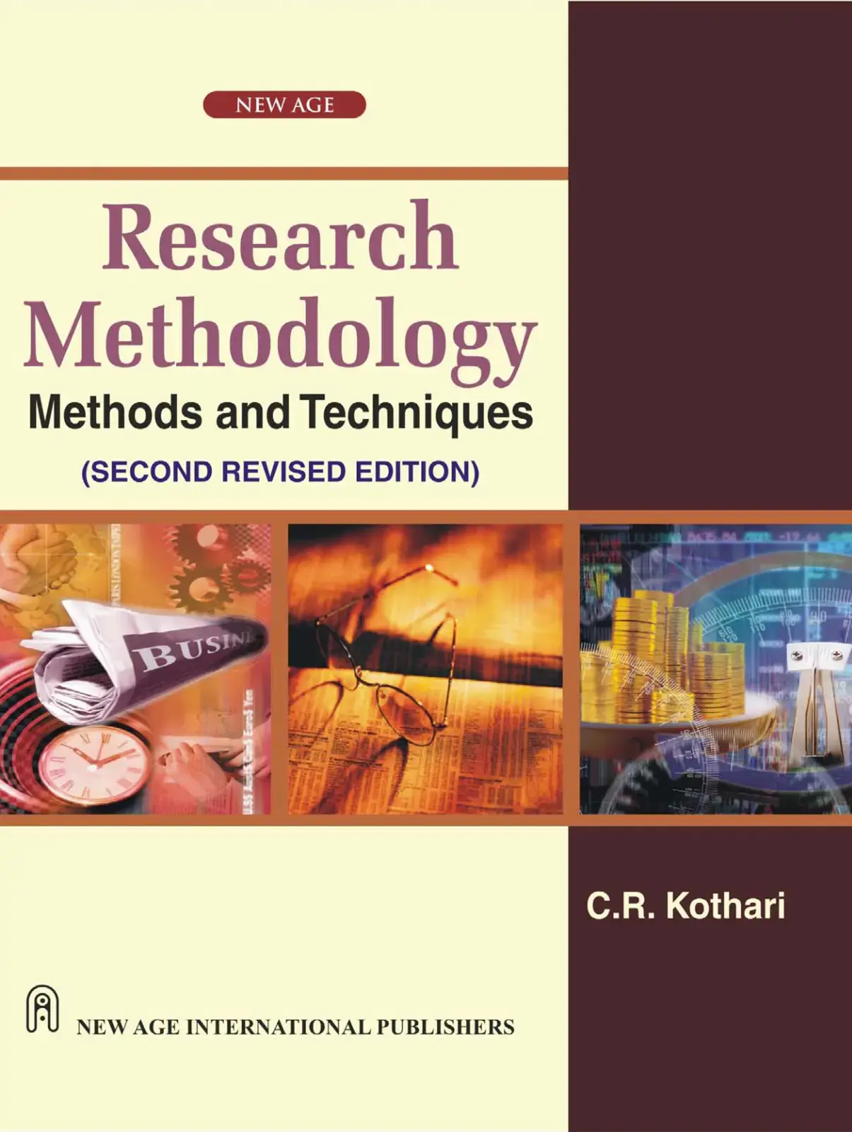 غلاف كتاب Research Methodology Methods and Techniques