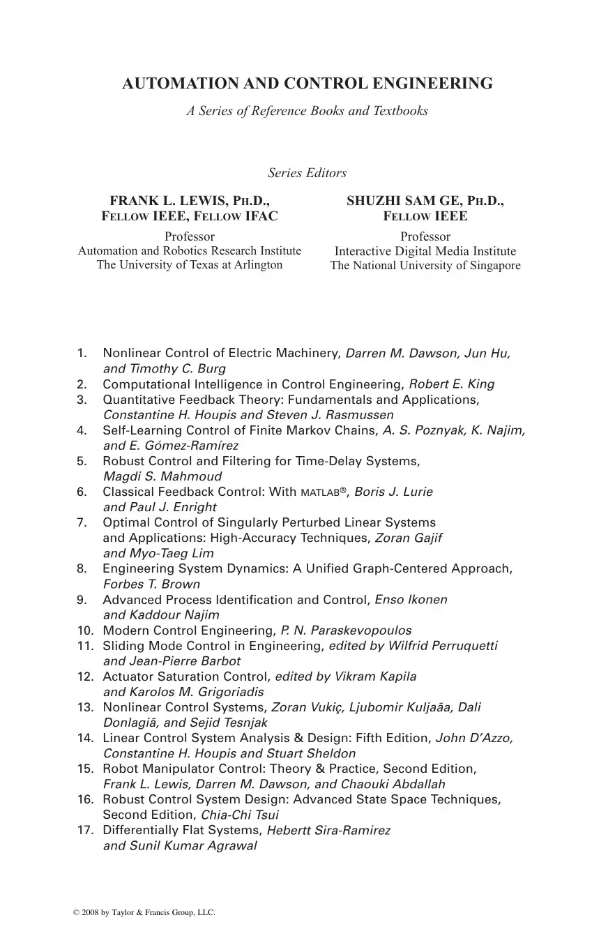 غلاف كتاب AUTOMATION AND CONTROL ENGINEERING