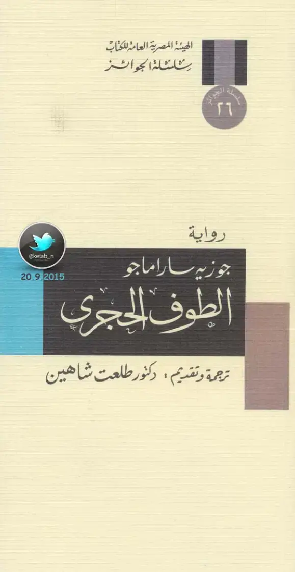 غلاف كتاب الطوف الحجري