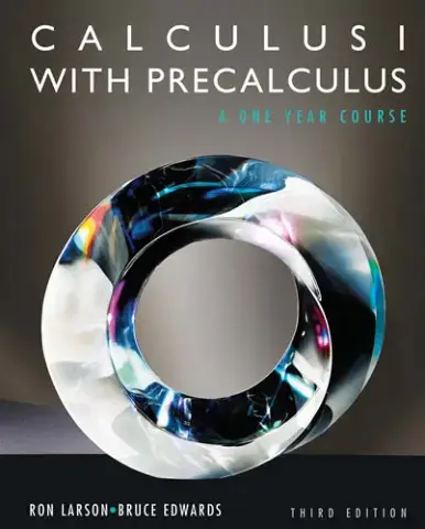 غلاف كتاب CALCULUS I WITH PRECALCULUS