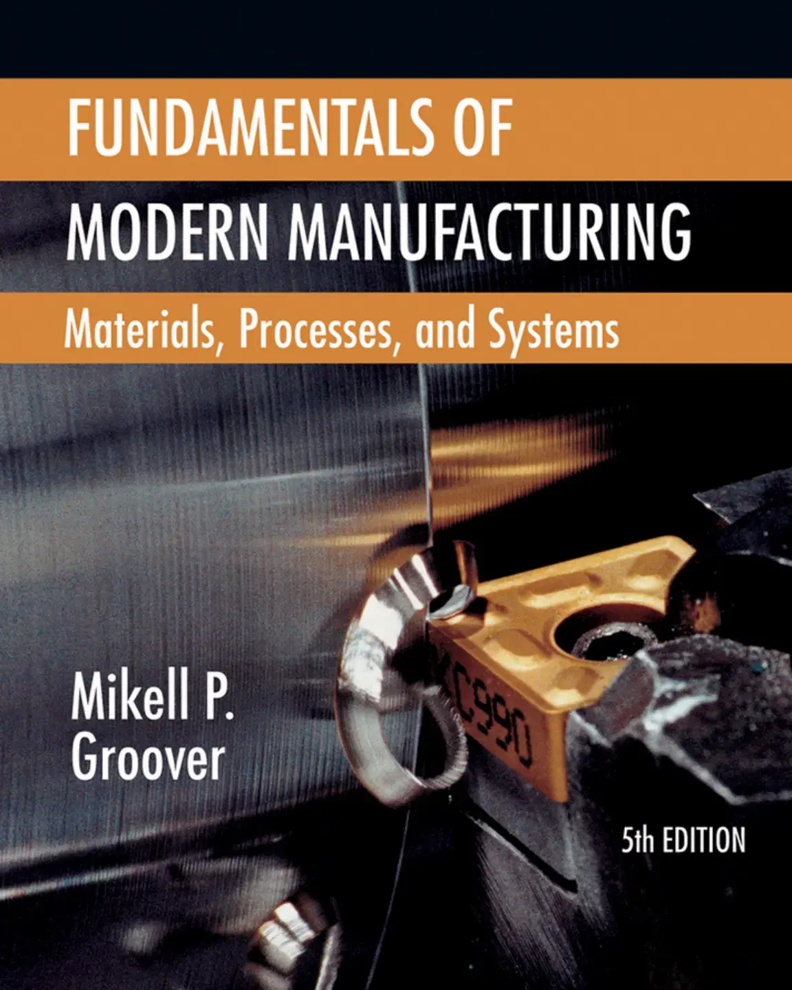 غلاف كتاب FUNDAMENTALS OF MODERN MANUFACTURING