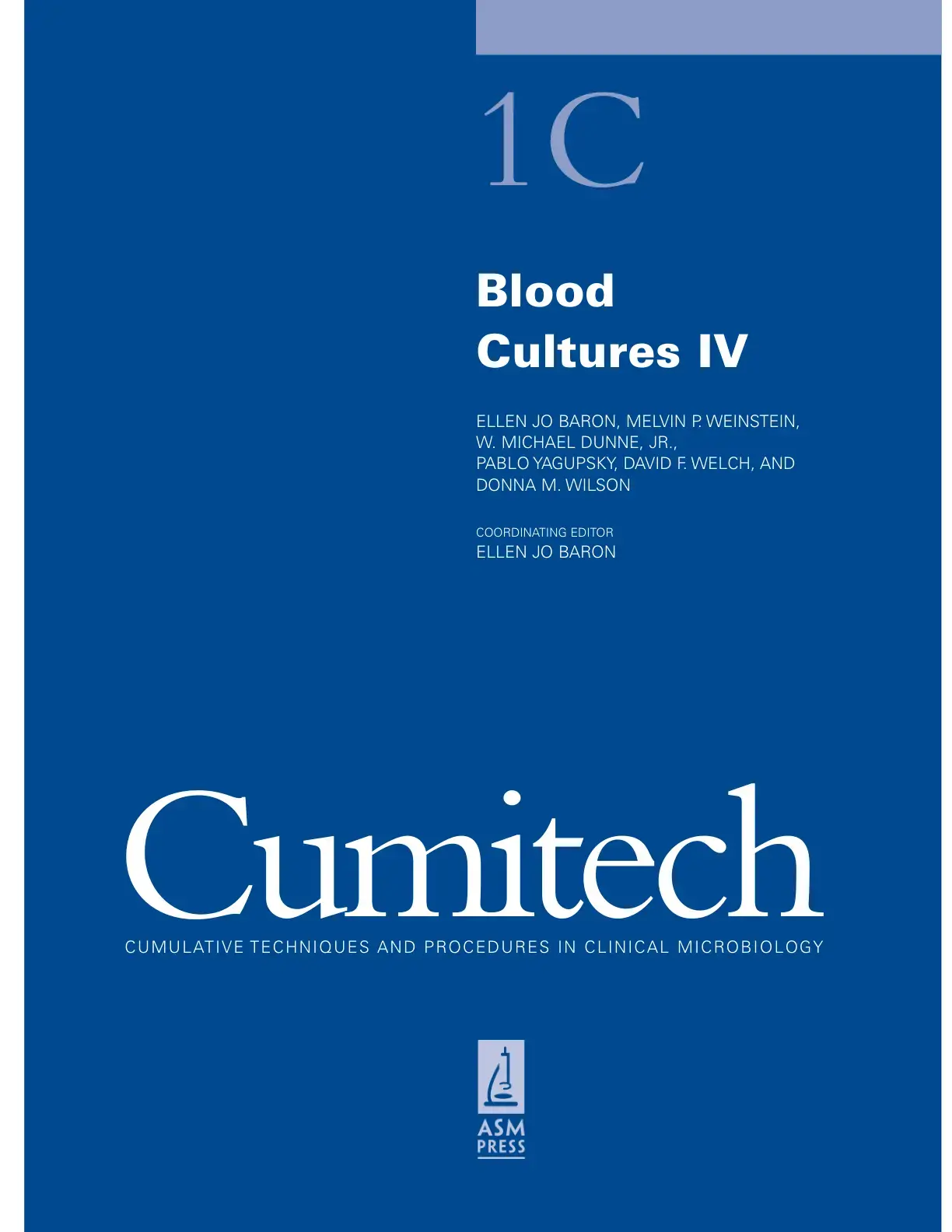 غلاف كتاب Blood Cultures IV
