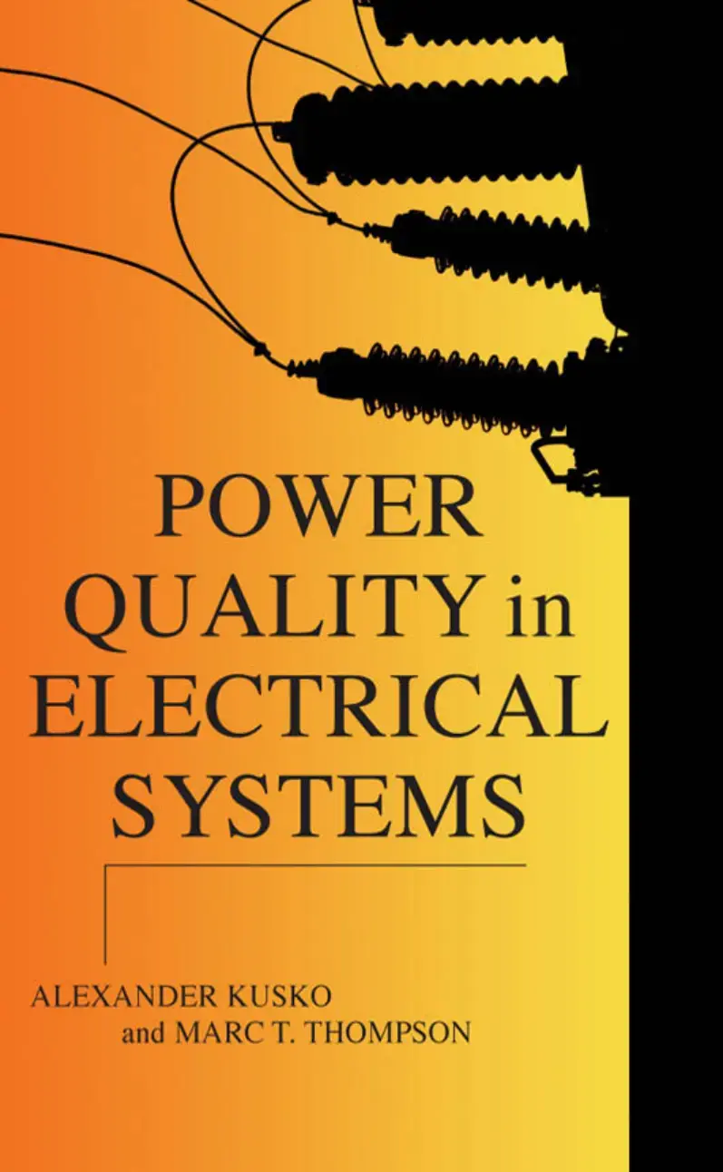 غلاف كتاب POWER QUALITY in ELECTRICAL SYSTEMS