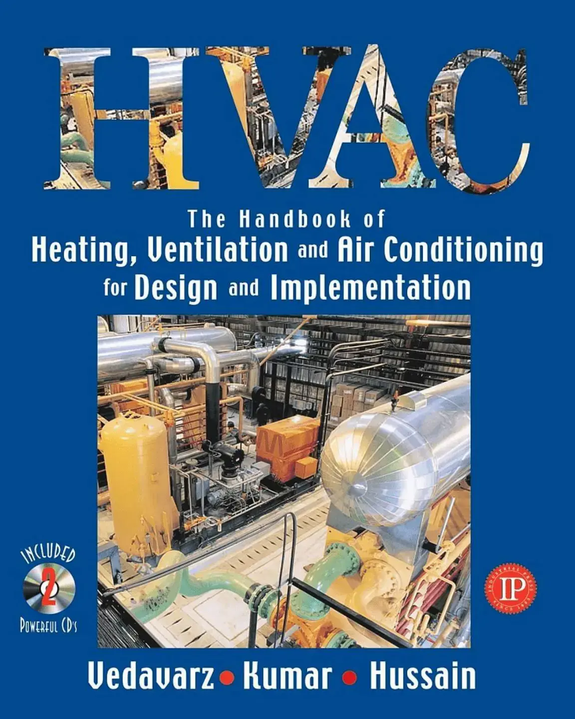 غلاف كتاب HVAC The Handbook of Heating, Ventilation and Air Conditioning for Design and Implementation