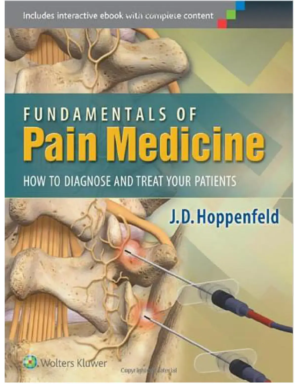 غلاف كتاب Fundamentals of Pain Medicine