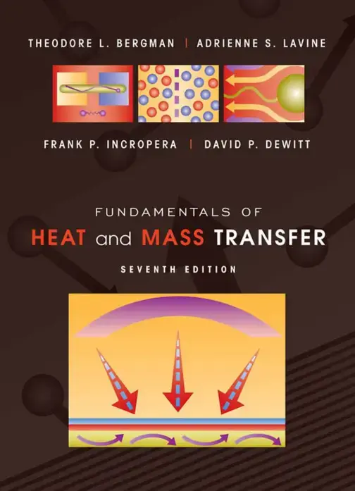 غلاف كتاب FUNDAMENTALS OF HEAT and MASS TRANSFER