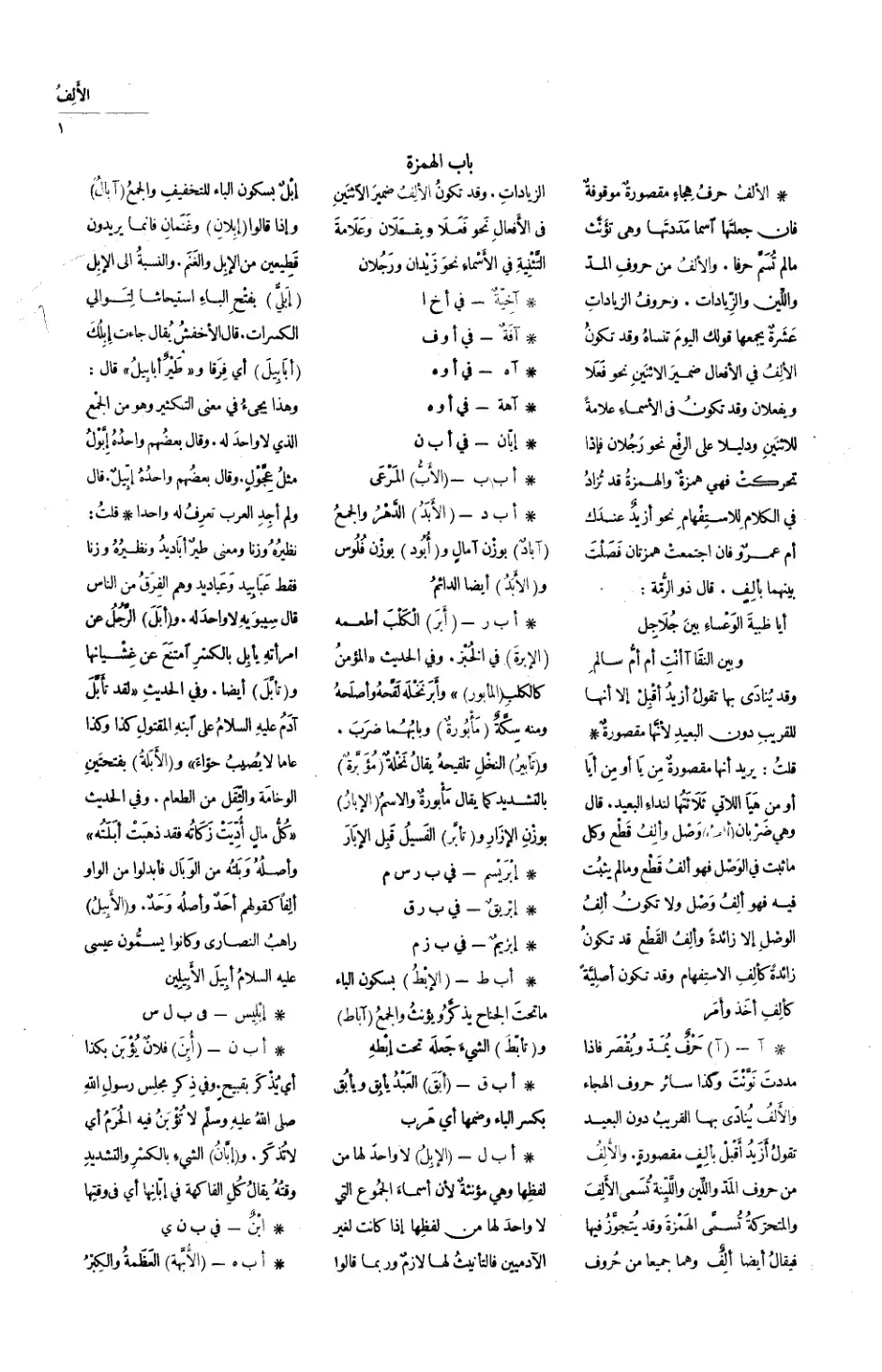 غلاف كتاب باب الهمزة