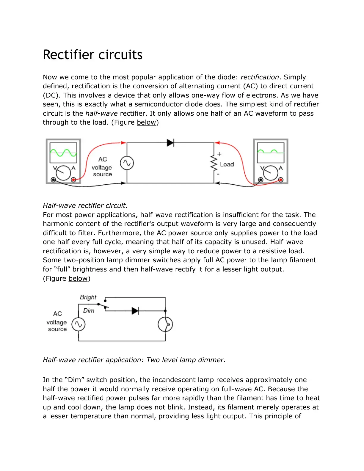غلاف كتاب Rectifier circuits