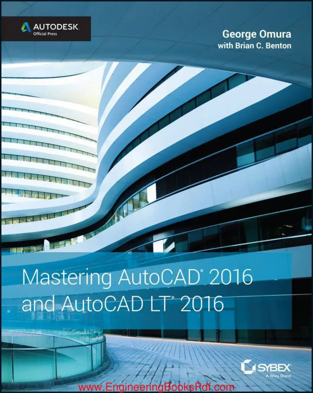 غلاف كتاب Mastering AutoCAD 2016 and AutoCAD LT 2016