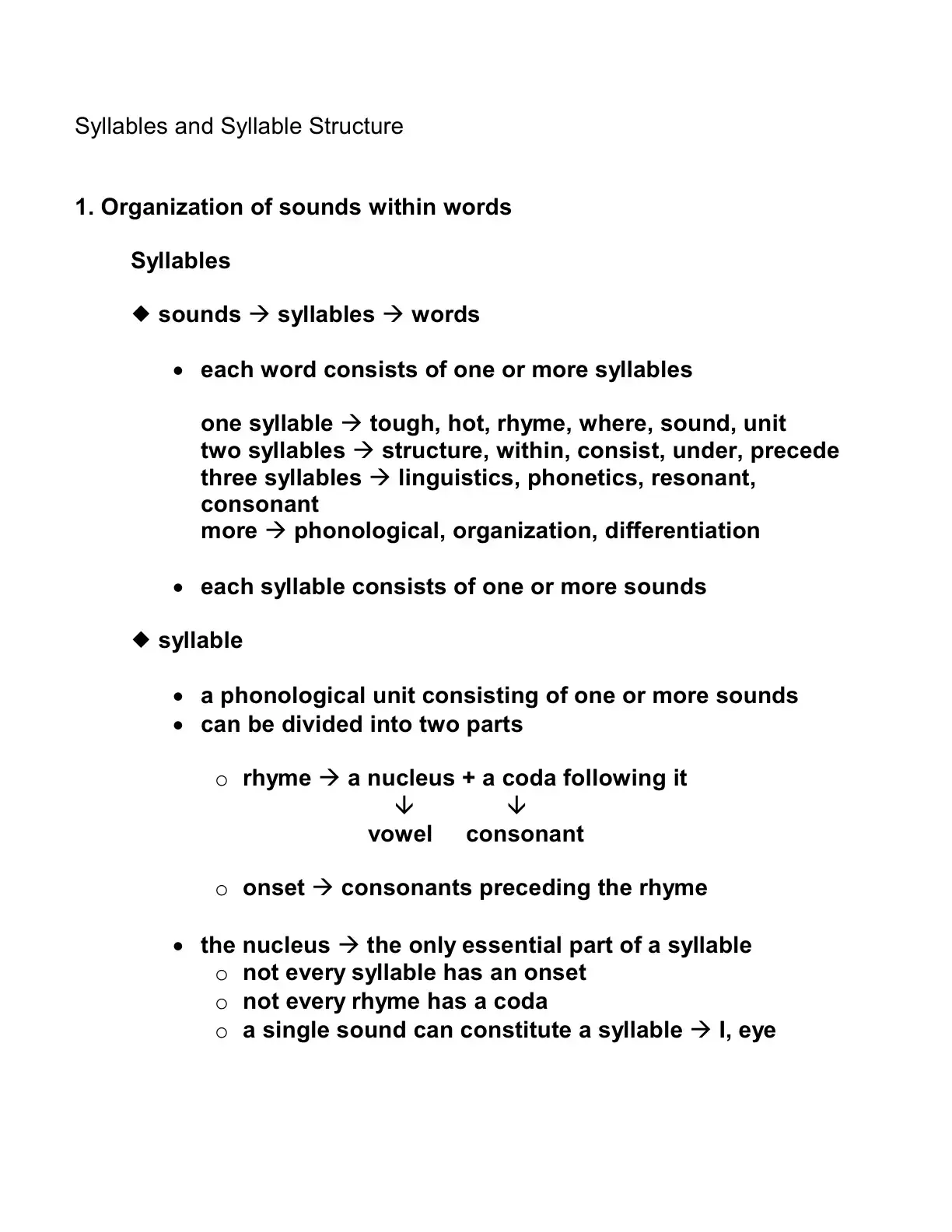 غلاف كتاب Syllables and Syllable Structure