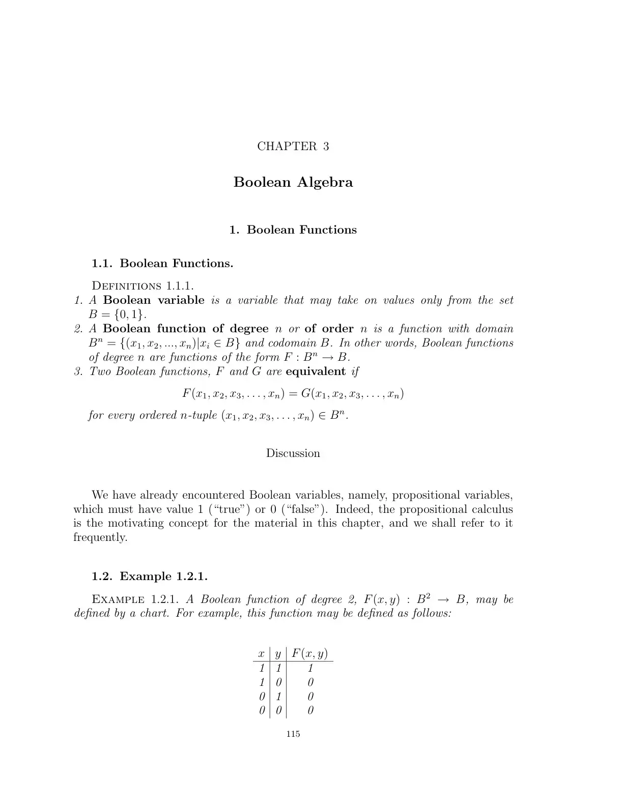 غلاف كتاب Boolean Algebra