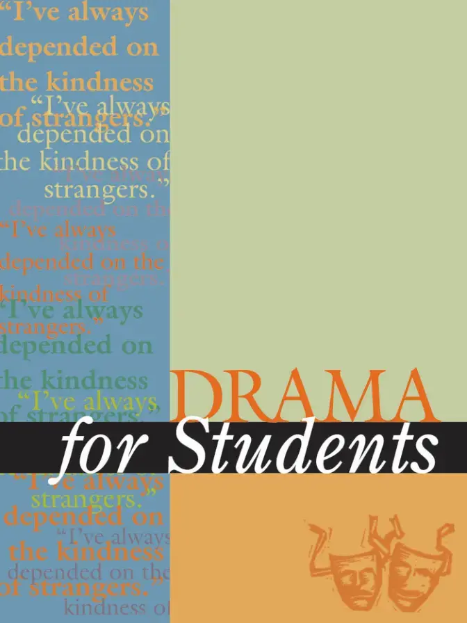 غلاف كتاب DRAMA for Students