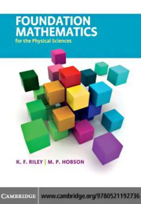 غلاف كتاب FOUNDATION MATHEMATICS for the Physical Sciences