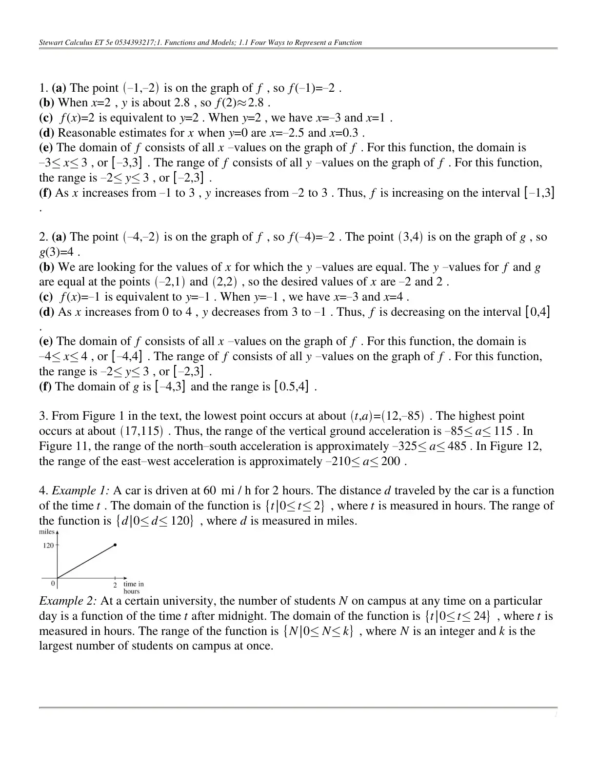 غلاف كتاب Stewart Calculus ET 5e