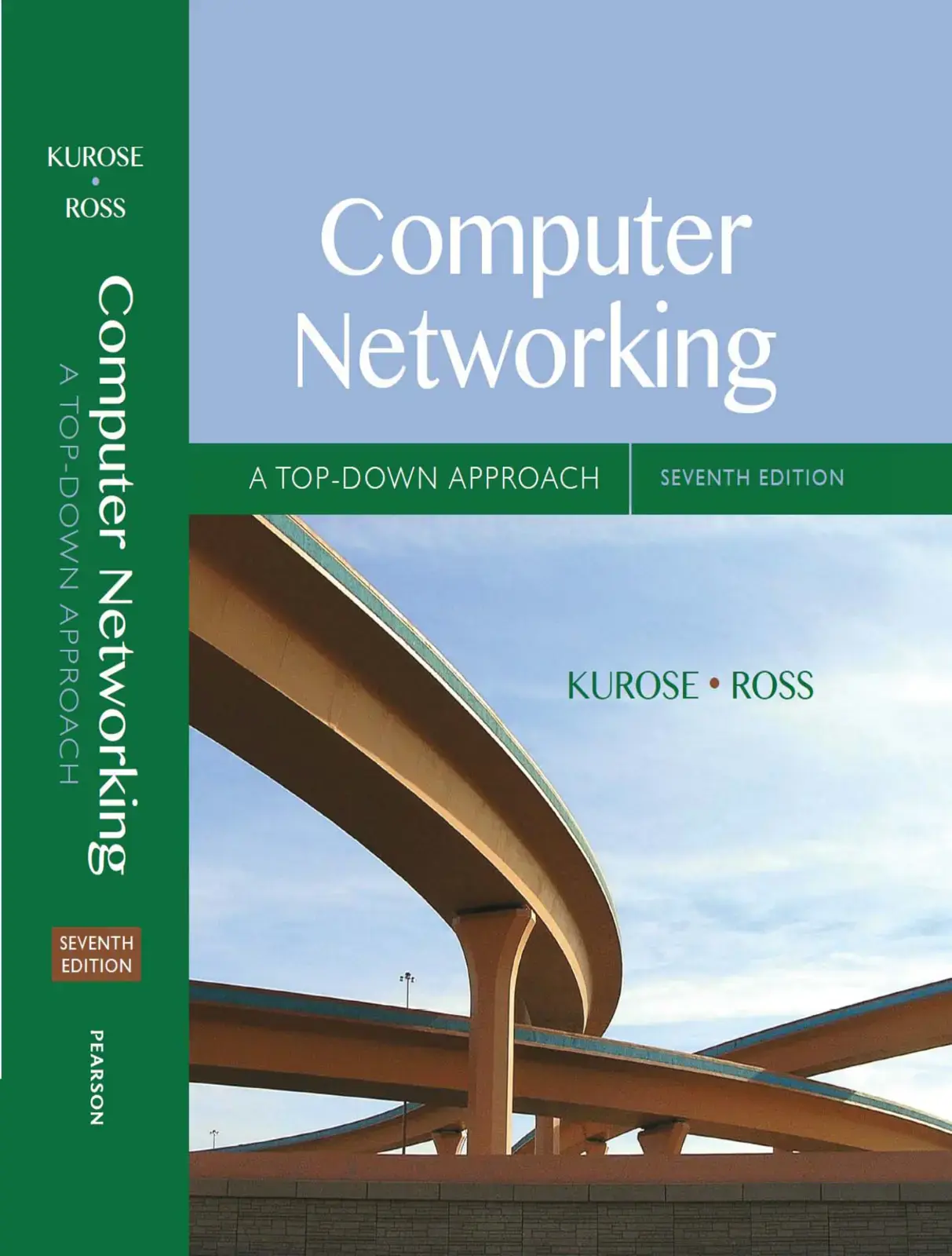 غلاف كتاب Computer Networking A TOP-DOWN APPROACH