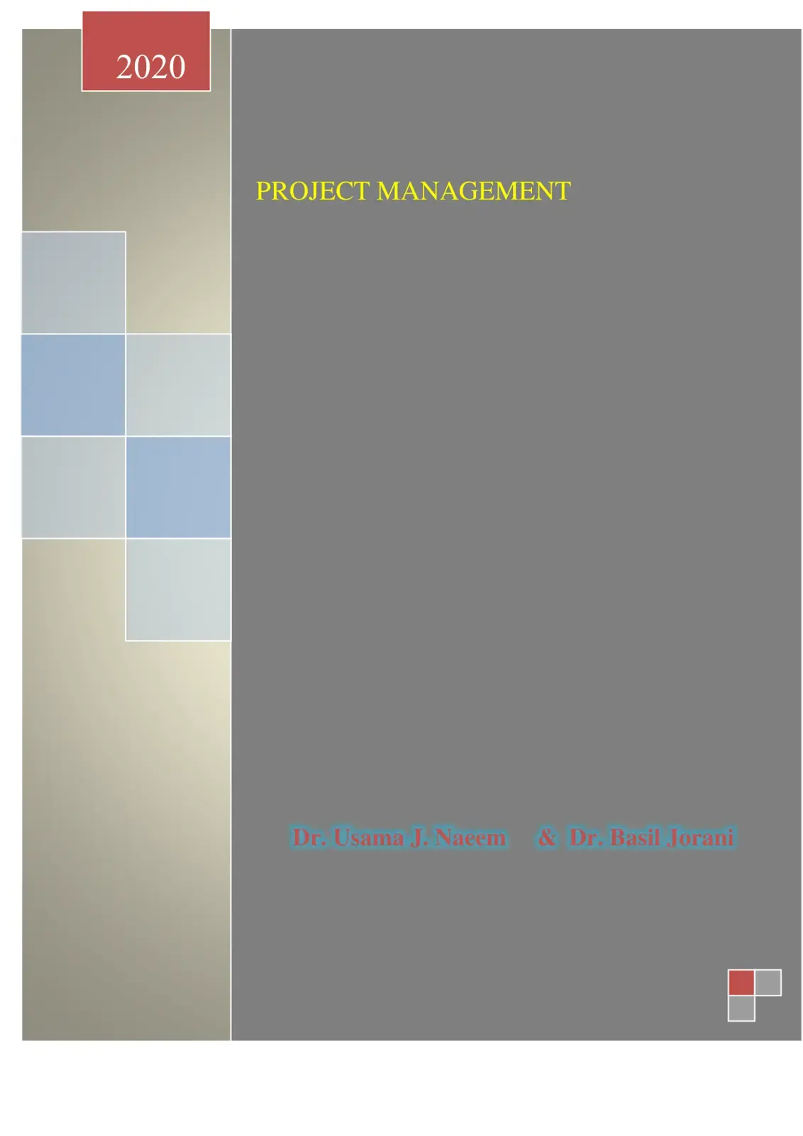 غلاف كتاب PROJECT MANAGEMENT