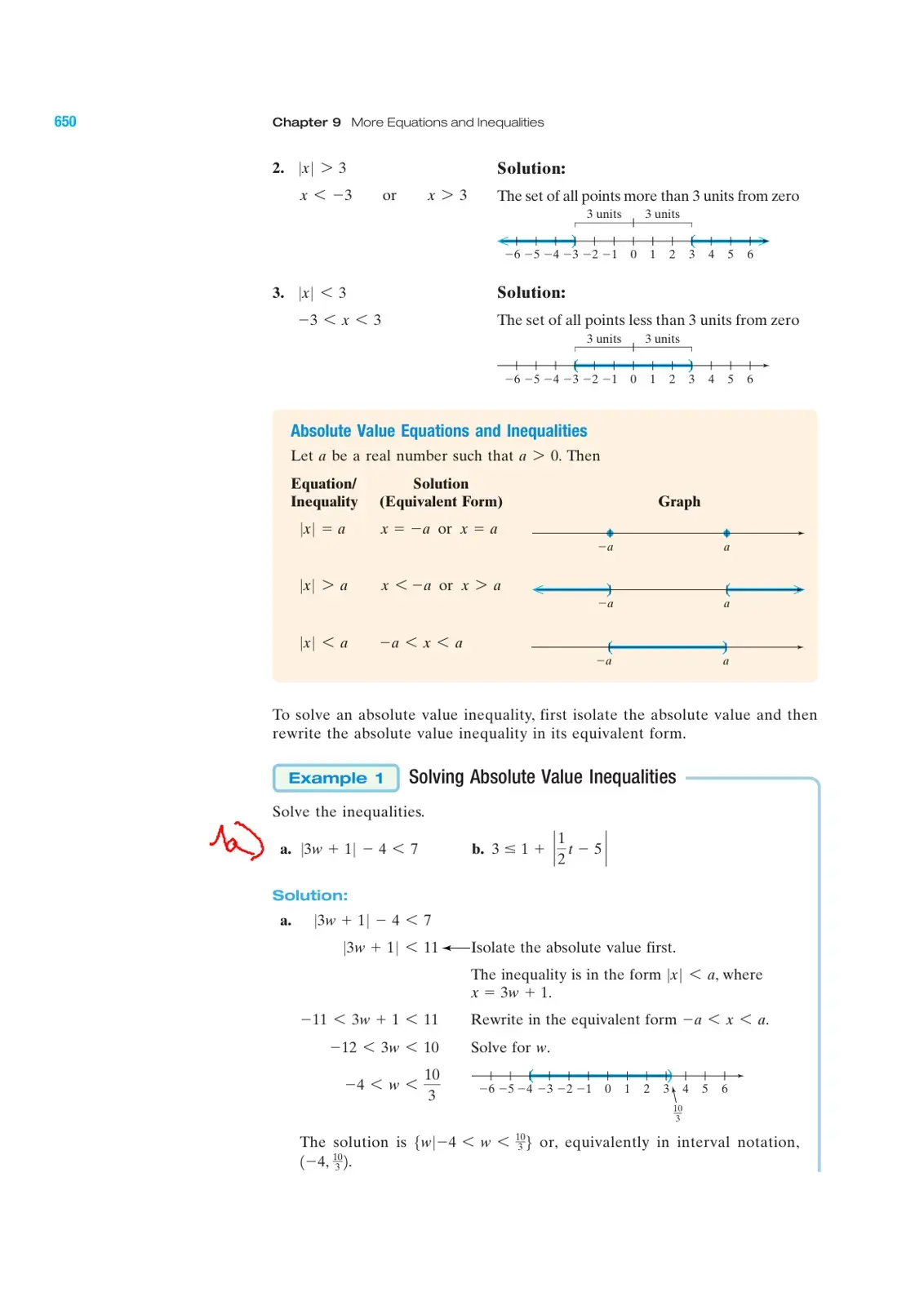 غلاف كتاب Chapter 9 More Equations and Inequalities