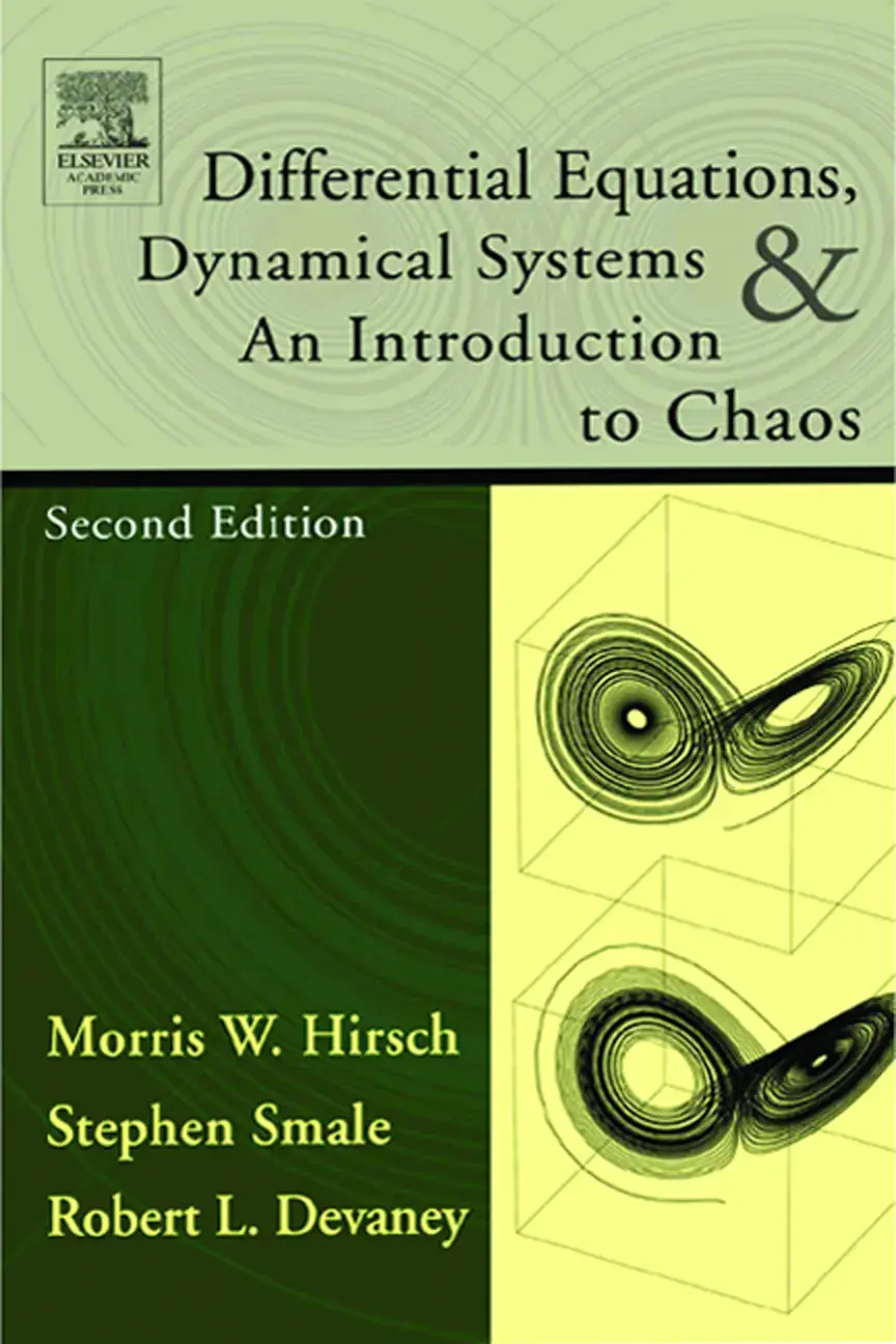 غلاف كتاب Differential Equations, Dynamical Systems & An Introduction to Chaos