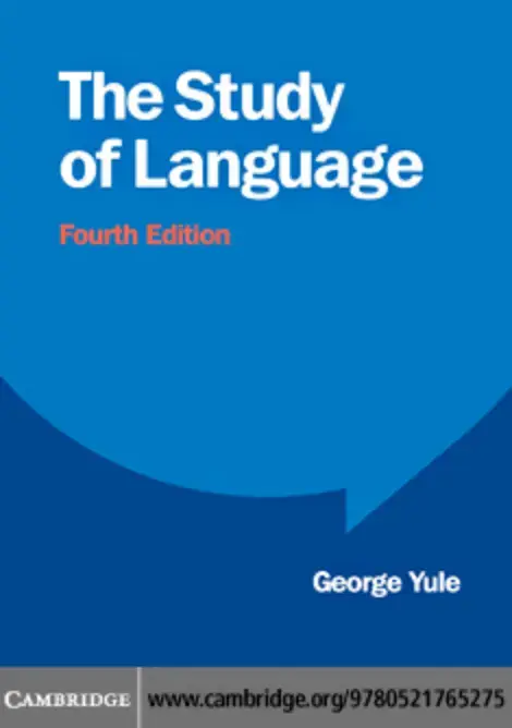غلاف كتاب The Study of Language Fourth Edition