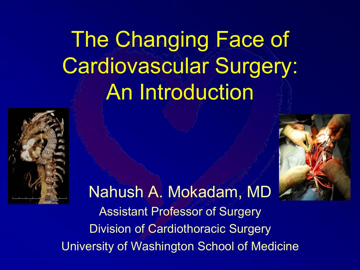 غلاف كتاب The Changing Face of Cardiovascular Surgery: An Introduction
