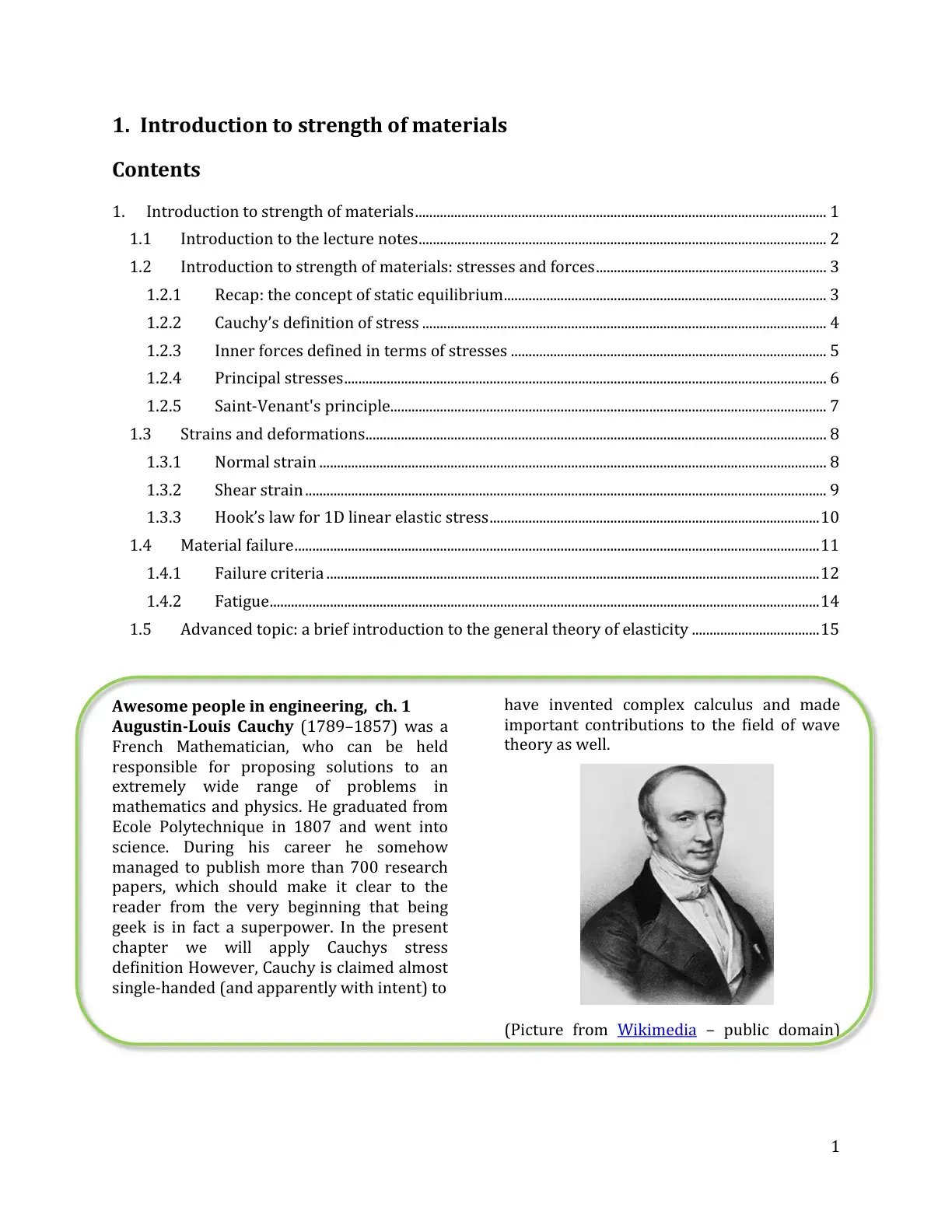 غلاف كتاب Introduction to strength of materials