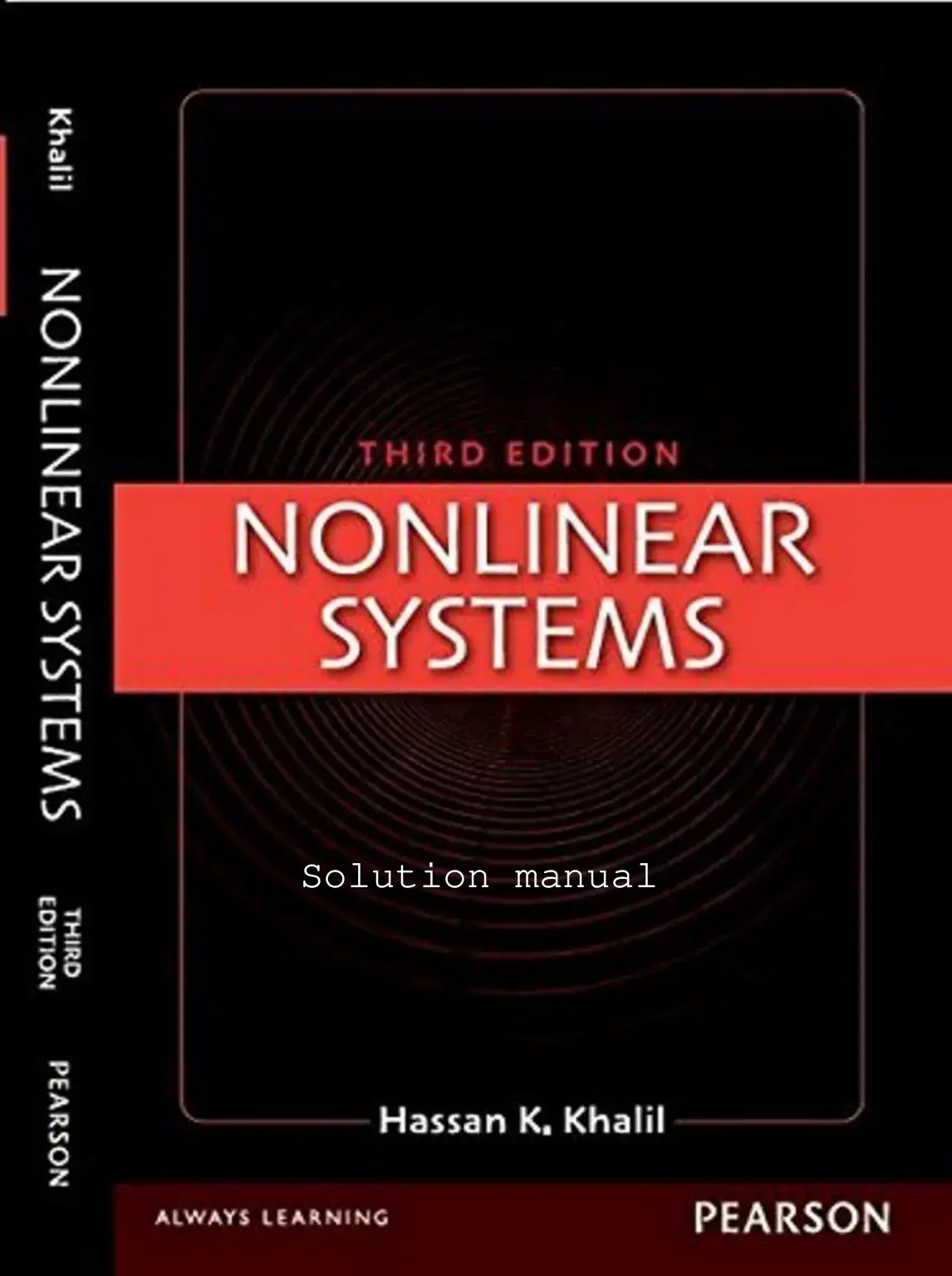 غلاف كتاب NONLINEAR SYSTEMS