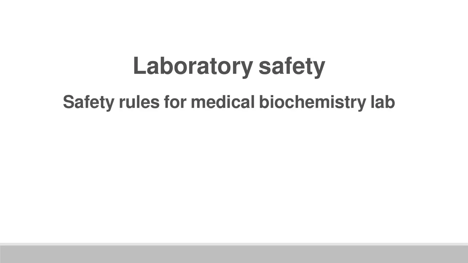 غلاف كتاب Laboratory safety