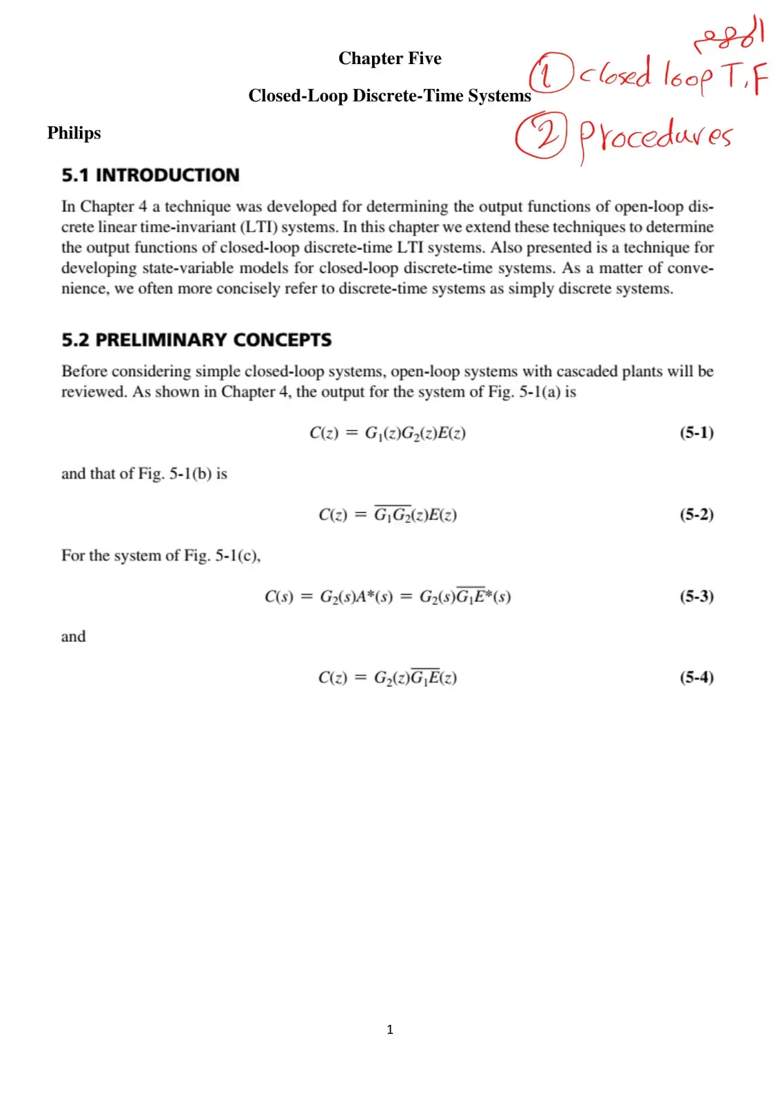 غلاف كتاب Closed-Loop Discrete-Time Systems