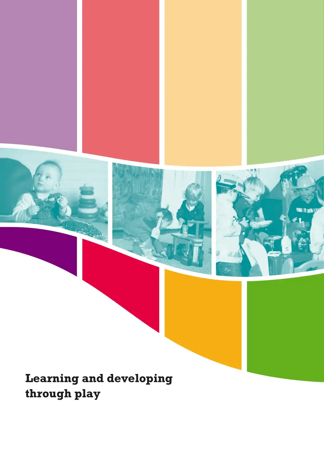 غلاف كتاب Learning and Developing Through Play