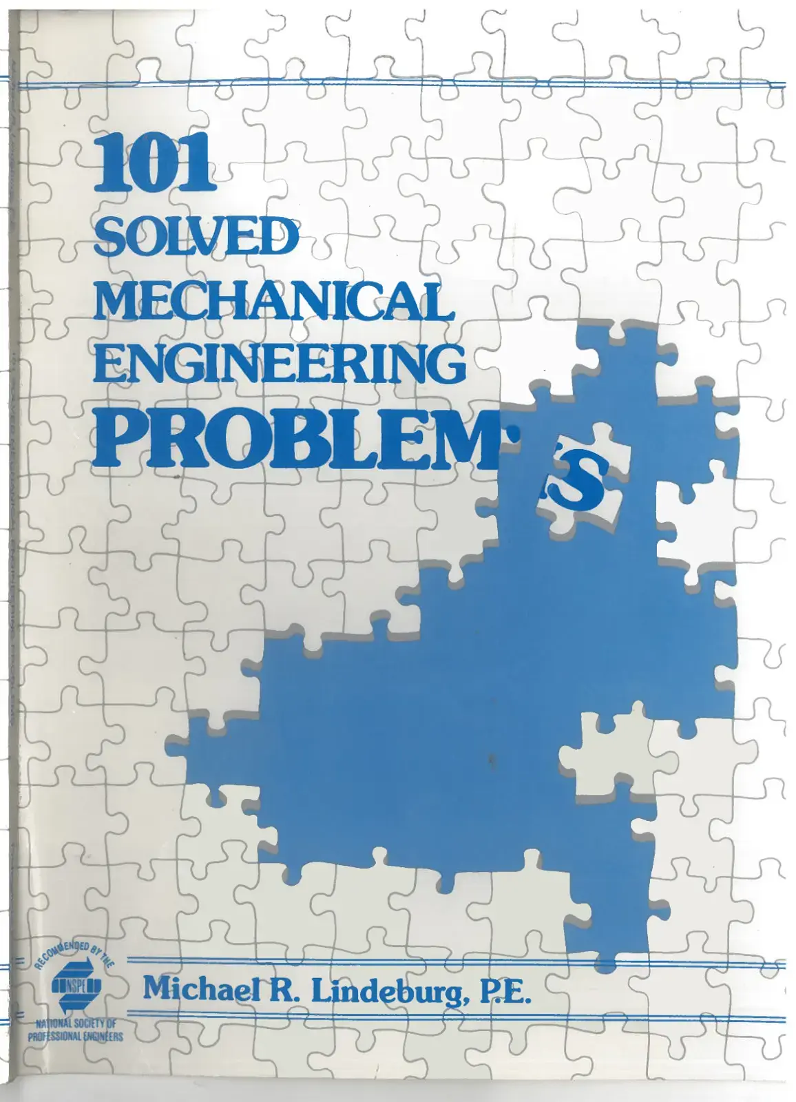 غلاف كتاب 101 SOLVED MECHANICAL ENGINEERING PROBLEM