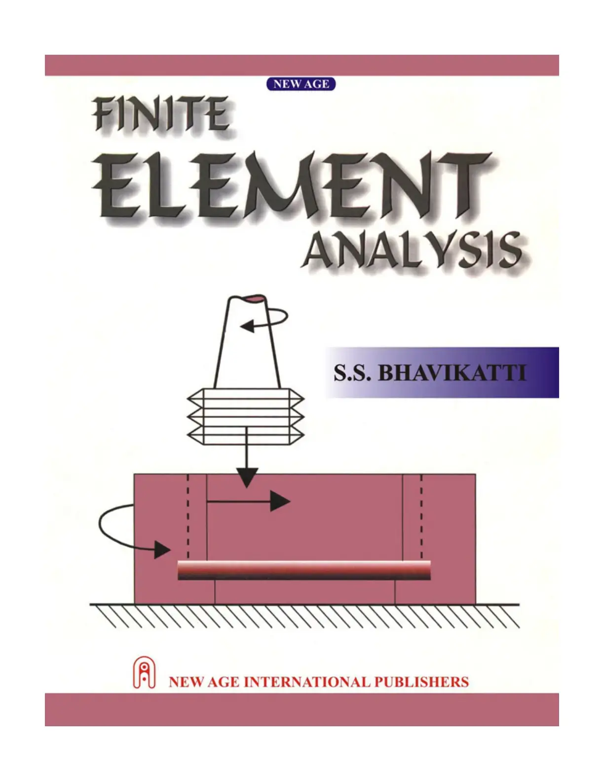 غلاف كتاب FINITE ELEMENT ANALYSIS