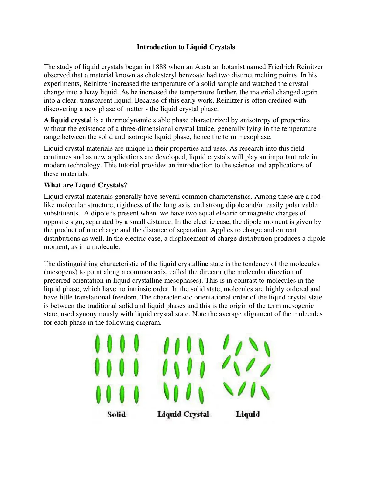 غلاف كتاب Introduction to Liquid Crystals