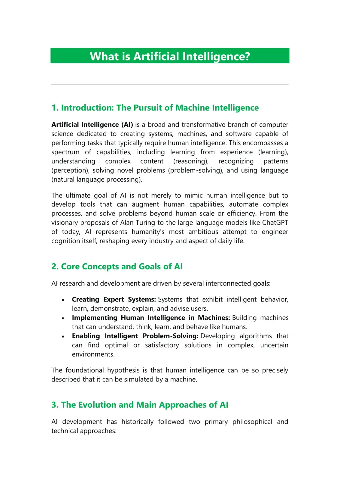 غلاف كتاب What is Artificial Intelligence?