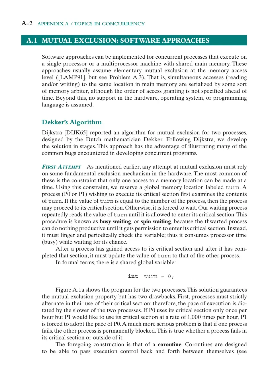 غلاف كتاب Computer Architecture – Appendix A: Topics in Concurrency