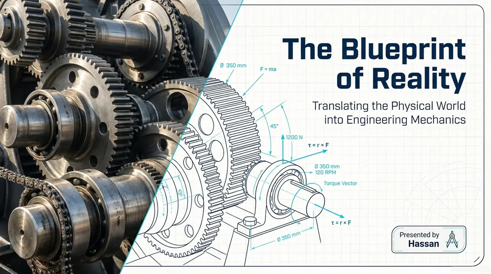 غلاف كتاب The Blueprint of Reality - Translating the Physical World into Engineering Mechanics