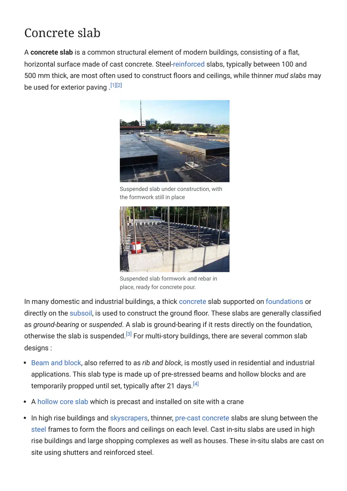 غلاف كتاب Concrete Slab