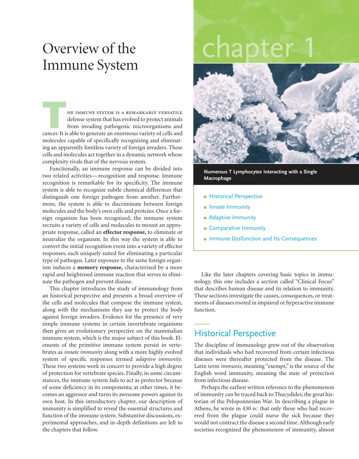 غلاف كتاب Overview of the Immune System